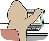 Work Office Sticker by vank