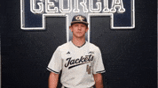 Georgia Tech Baseball GIF by Georgia Tech Yellow Jackets