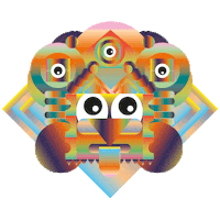 Art Rainbow Sticker by Modular Festival