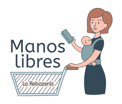 Maternidad Babywearing Sticker by La Rebozeria