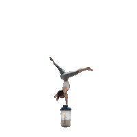 Vegan Yoga Sticker by SimplyMix