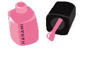 Hanami_Cosmetics manicure polish nail polish clean beauty Sticker