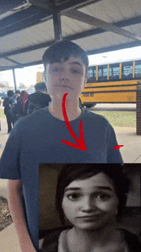 Breakingnews_234 meme smirk last of us bro is trying so hard to be her GIF