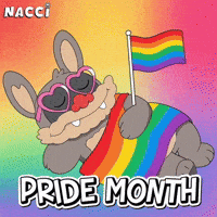 Rainbow Love GIF