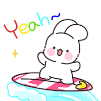 junjeongyeon see 캐릭터 토끼 신남 Sticker