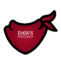 Angels With Tails Sticker by PAWS Chicago