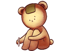 Space Bear Sticker