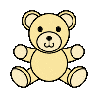 Bear Toy Sticker by selunijewels