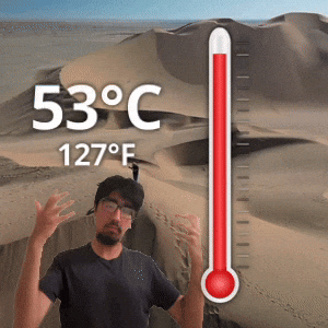 53 °C