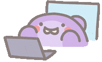 Work Office Sticker by KdeeStix