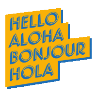 Ul Hello Sticker by Union Lido