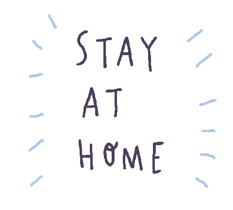 At Home Sticker by Sara Maese
