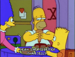 homer simpson pancakes GIF