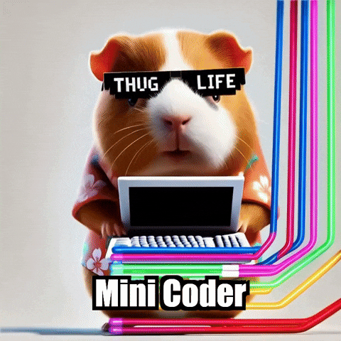Coding Guinea Pig GIF by Guinea Gambino