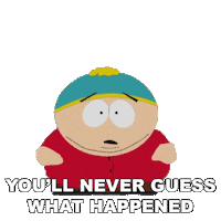 Guess Eric Cartman Sticker by South Park