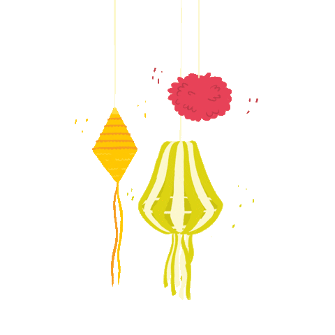 TinyPartyHat giphyupload party celebration confetti Sticker