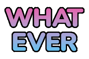 Whatever You Say Shrug Sticker