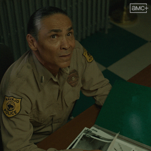 Flickering Native American GIF by AMC Networks