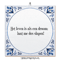 Humor Wijsheid Sticker by Tegelspreuken.nl