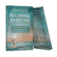 Becomingmoreme Sticker by Theresa Lear Levine