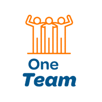 One Team Sticker by Atento Perú
