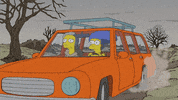 The Simpsons Goodbye GIF by AniDom