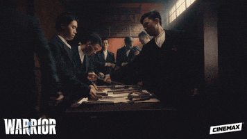 cinemax warrior getting ready cinemax warriormax GIF