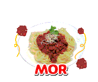 Food Spaghetti Sticker by MOR Store