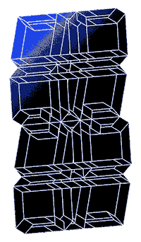 lines scan Sticker