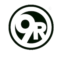 9Round_UK logo brand boxing london Sticker