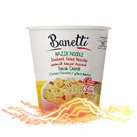 banetti_makarna chicken noodle banetti banettimarket Sticker