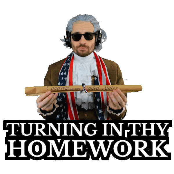 Homework Submitting Sticker