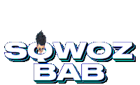Sqwozbab Sticker by GetBlogger