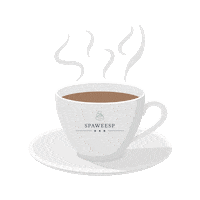 Hot Coffee Sticker by SpaWeesp
