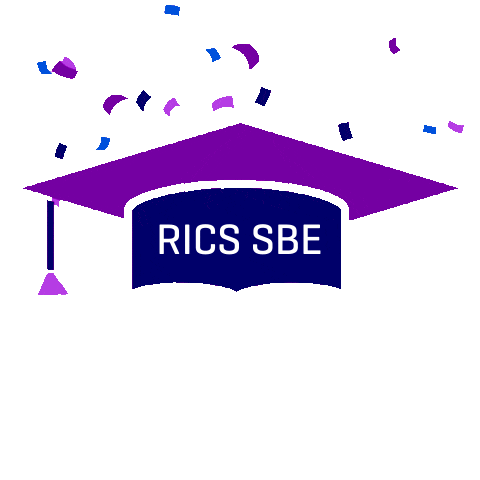 RICSSBE giphyupload graduation convocation rics school of built environment Sticker