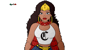 La Raza Animation Sticker by Super Chola ™