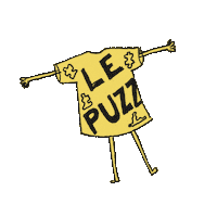 Happy Smiley Face Sticker by Le Puzz