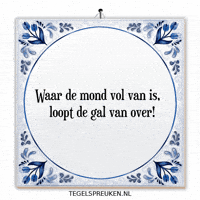 Gal Wijsheid GIF by Tegelspreuken.nl