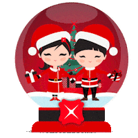 Christmas Posbbank Sticker by DBS Bank Ltd