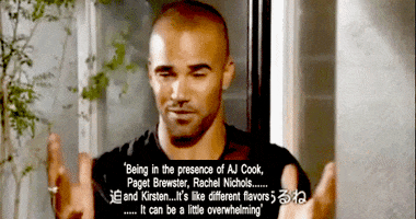 Shemar Moore Aj Cook GIF