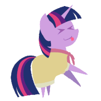 my little pony dance Sticker