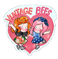 bff darling Sticker by HELLO VINTAGE