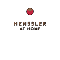 hensslerathome  Sticker
