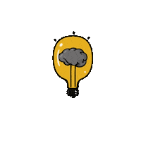 Idea Brain Sticker