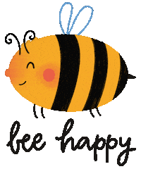 merrijart happy smile spring lettering Sticker