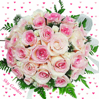 Flowers Roses GIF