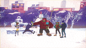 Snow Fail GIF by Teenage Mutant Ninja Turtles