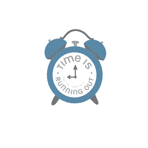 Alarm Clock Time Sticker by JoinContinued