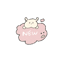 latte_of new かわいい もふもふ latteof Sticker
