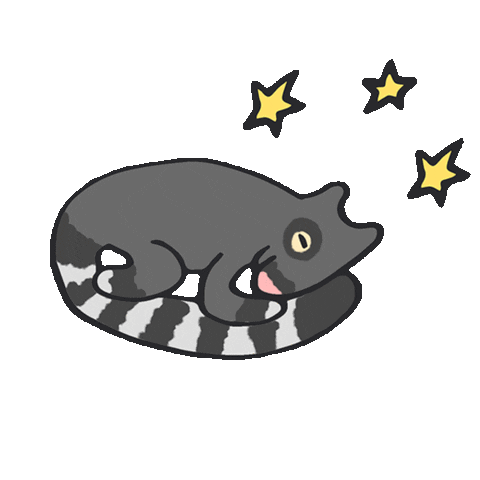 Tired Monkey Sticker